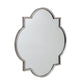 Antique Silver Quarterfoil Mirror