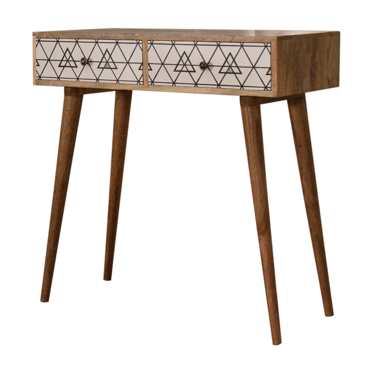 Triangle Printed Console Table - Red Ross Retail-Furniture Specialists 