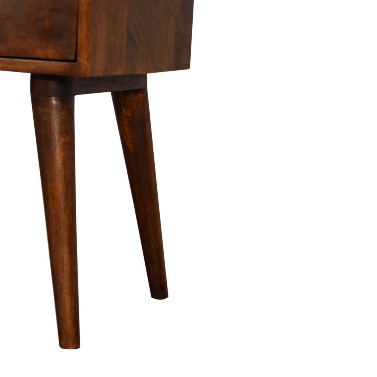 Chestnut Modern Solid Wood Bedside - Red Ross Retail-Furniture Specialists 