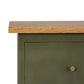 Olive Hand Painted Bedside - Red Ross Retail-Furniture Specialists 