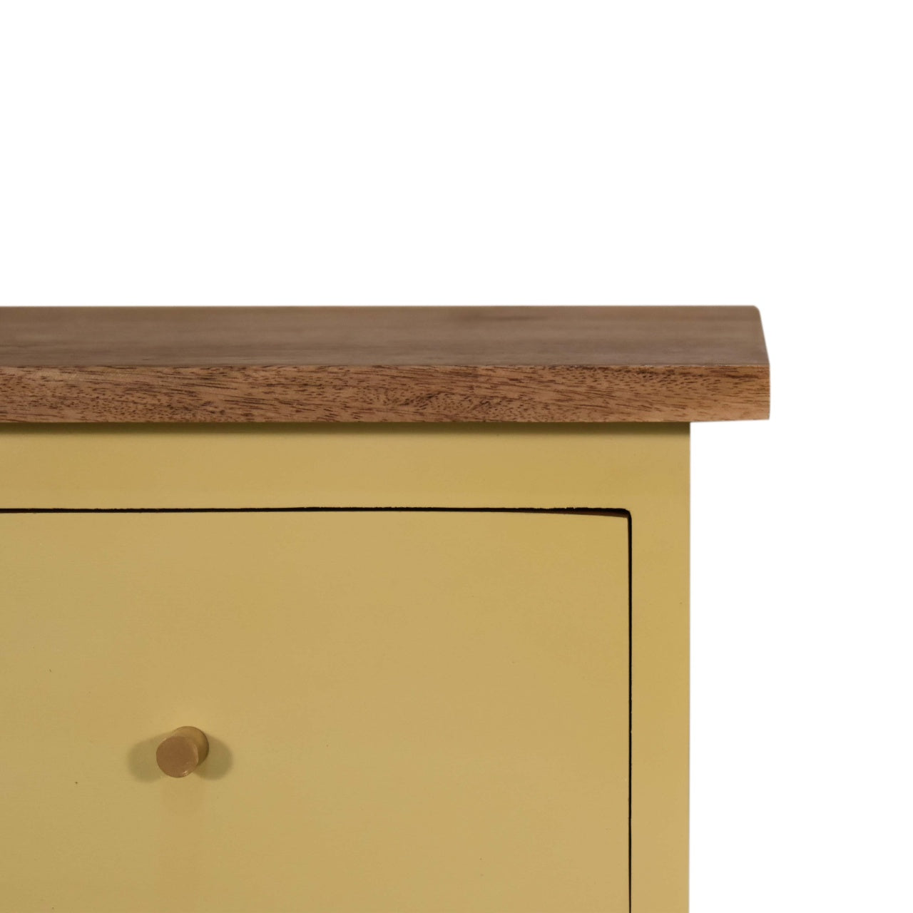 Yellow Hand Painted Bedside - Red Ross Retail-Furniture Specialists 