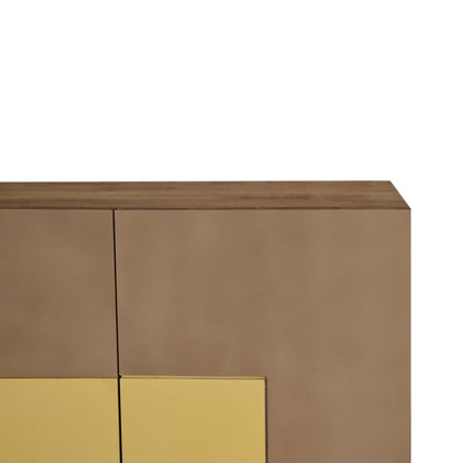 Quebec Yellow Cabinet - Red Ross Retail-Furniture Specialists 