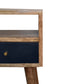 Mini Navy Blue Hand Painted Bedside - Red Ross Retail-Furniture Specialists 