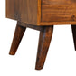 Chestnut Gallery Back Bedside - Red Ross Retail-Furniture Specialists 