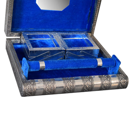 Royal Blue Single Jewellery Box - Red Ross Retail-Furniture Specialists 