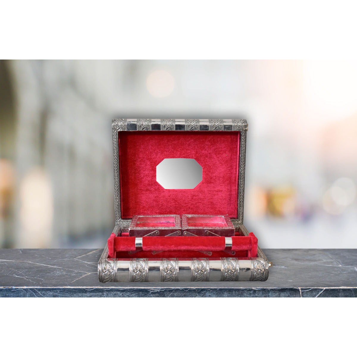 Rose Red Single Jewellery Box - Red Ross Retail-Furniture Specialists 