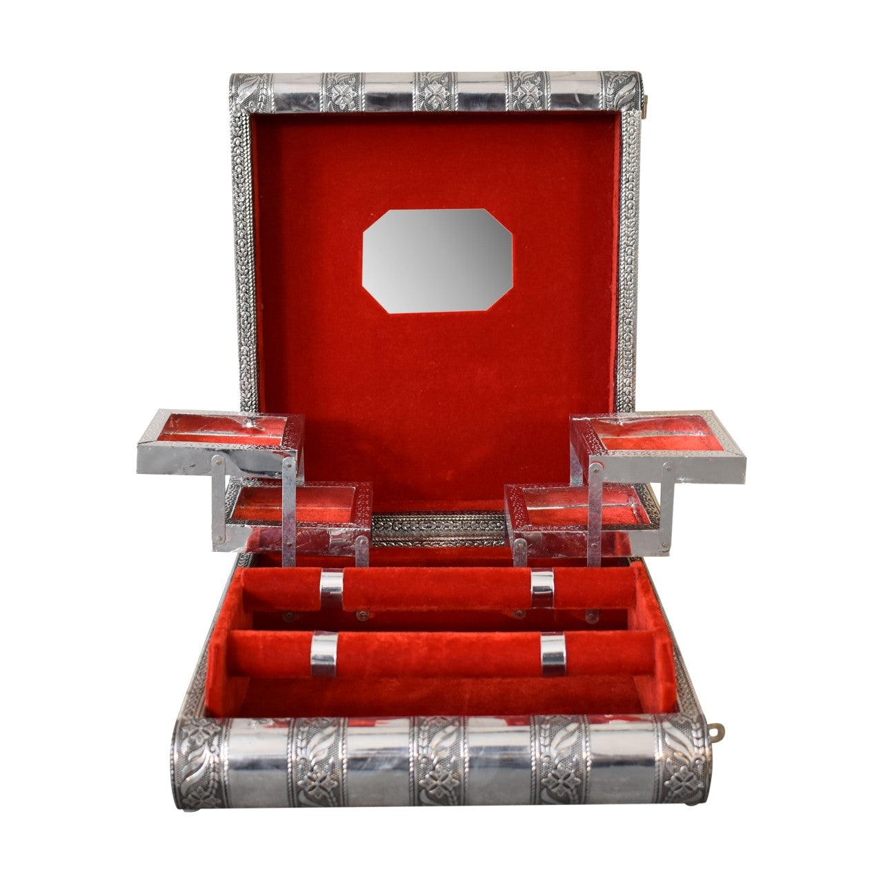 Rose Red Double Jewellery Box - Red Ross Retail-Furniture Specialists 