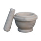 White Marble Pestle & Mortar Set - Red Ross Retail-Furniture Specialists 