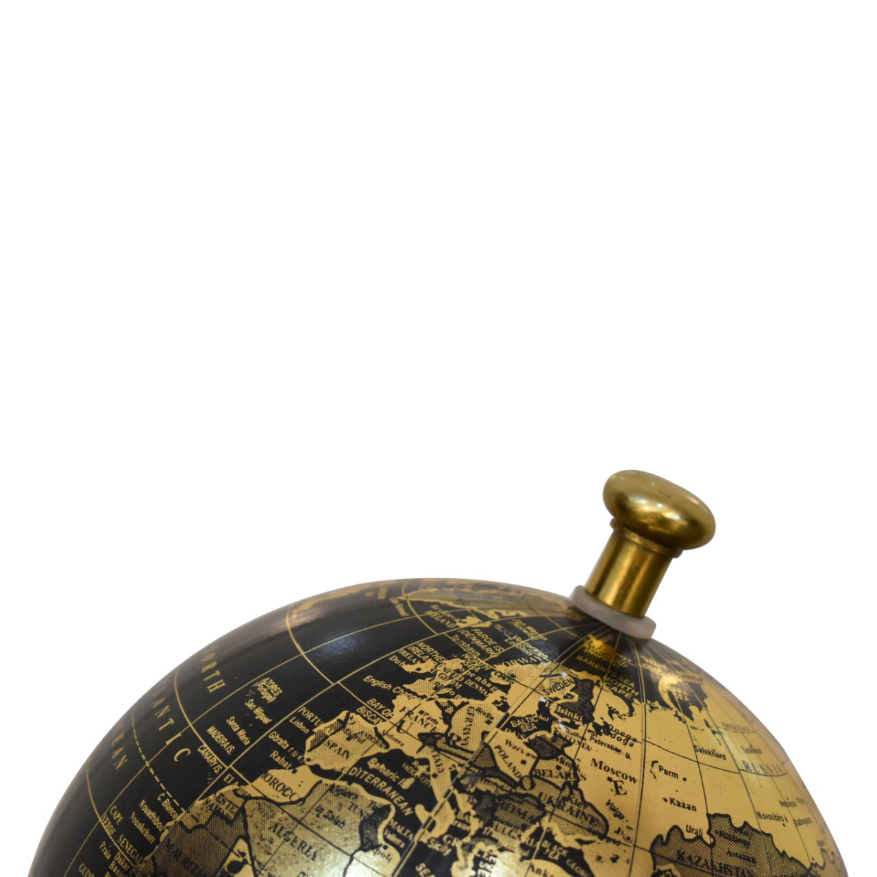 Black & Gold Globe - Red Ross Retail-Furniture Specialists 