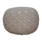 Ansley Cream Pouffe - Red Ross Retail-Furniture Specialists 