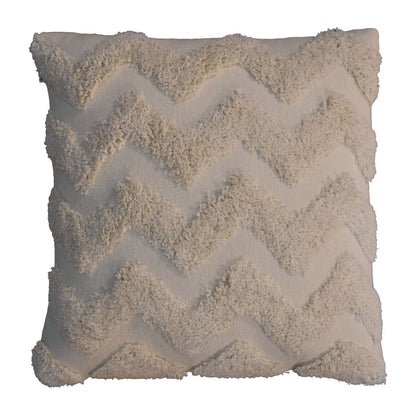 Cream Zig-zag Cushion Set of 2 - Red Ross Retail-Furniture Specialists 