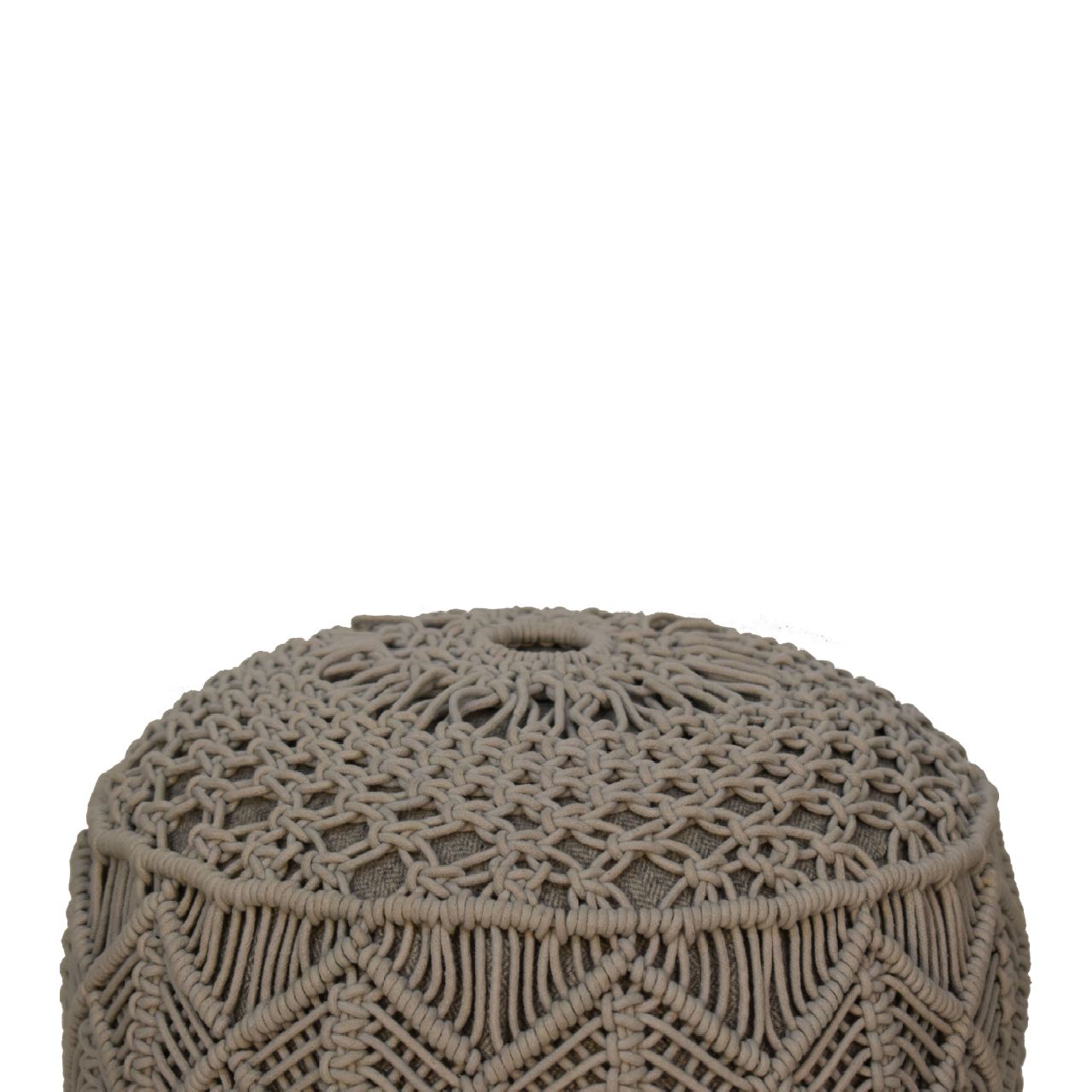 Crotchet Grey Footstool - Red Ross Retail-Furniture Specialists 