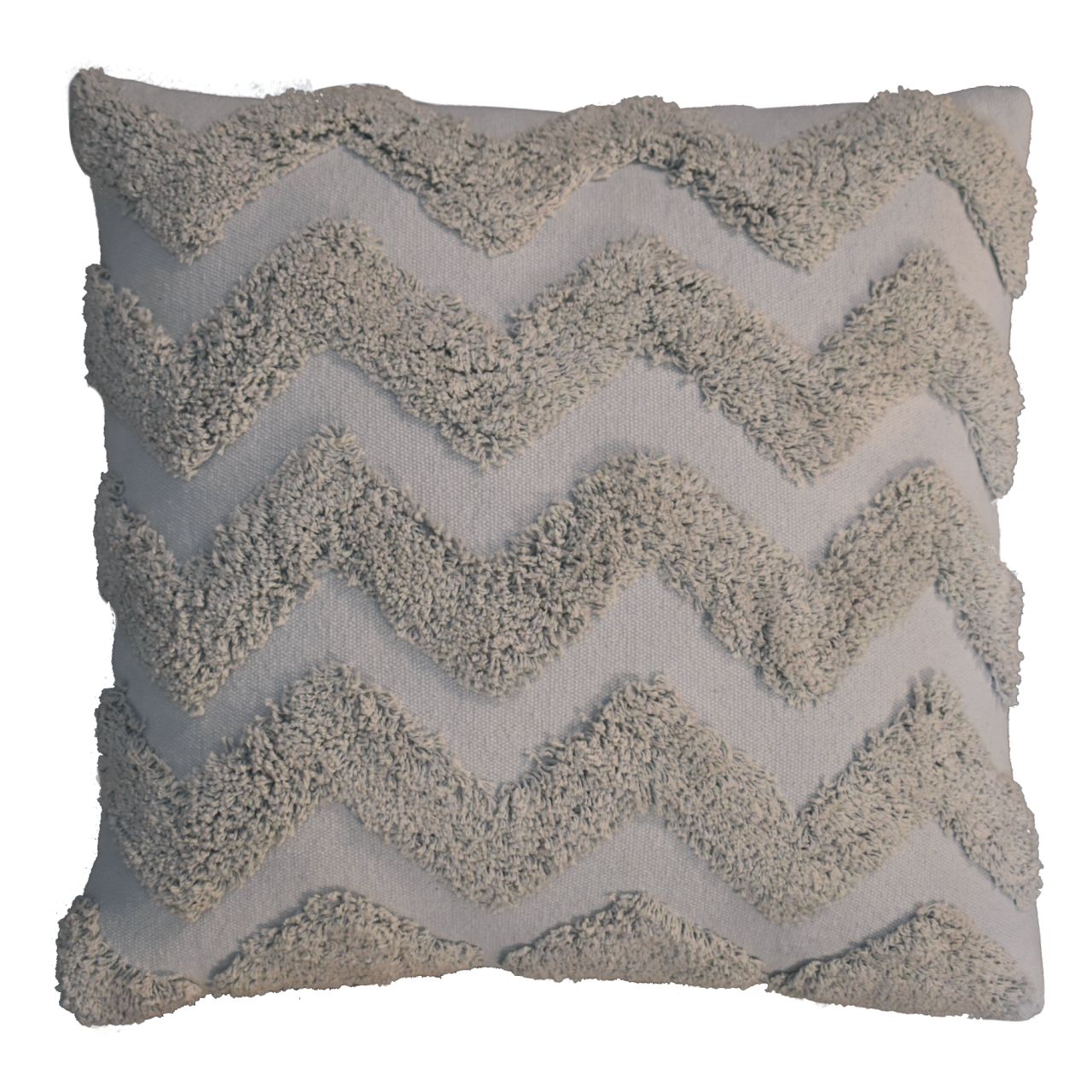 Grey Zig-zag Cushion Set of 2 - Red Ross Retail-Furniture Specialists 