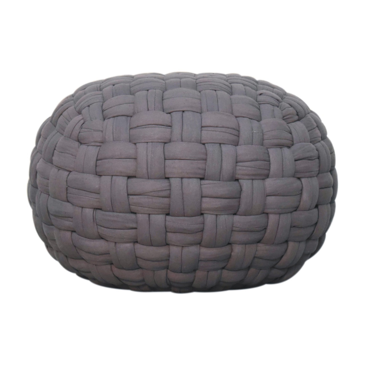 Tube Pouffe Grey - Red Ross Retail-Furniture Specialists 