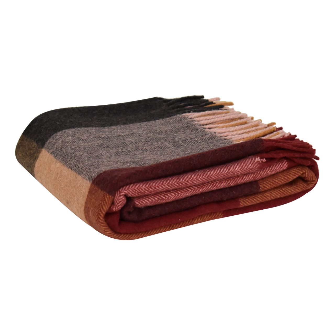 Selin Multi Woolen Throw (Queen size 150 x 180cm) - Red Ross Retail-Furniture Specialists 