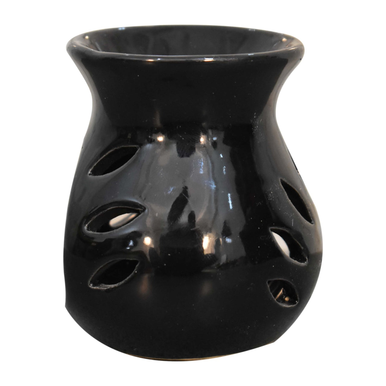 Black Cut-out Oil Burner Set (Ylang Ylang, White Lotus, Lavender) - Red Ross Retail-Furniture Specialists 