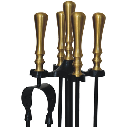 Armour Brass Fire Tool Set - Red Ross Retail-Furniture Specialists 
