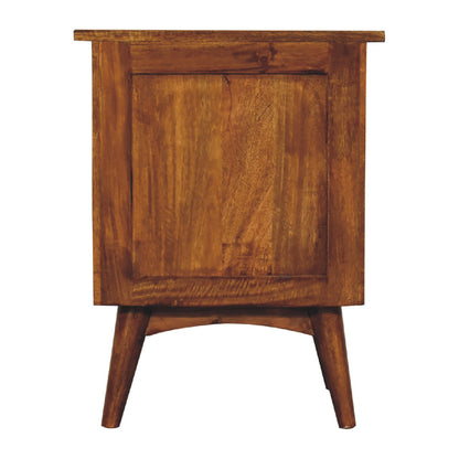 Chestnut Bedside - Red Ross Retail-Furniture Specialists 