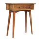Mini Oak-ish Hallway Console Table - Red Ross Retail-Furniture Specialists 