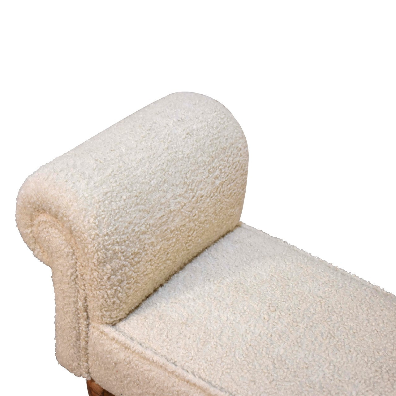 Bouclé Cream Bench - Red Ross Retail-Furniture Specialists 