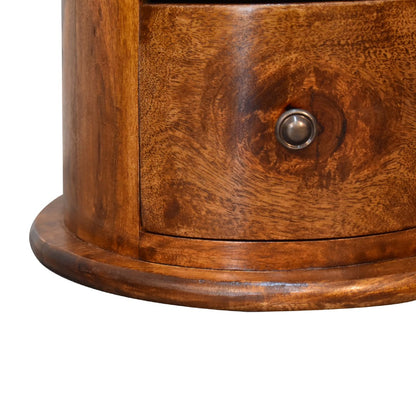 Mini Chestnut Drum Chest - Red Ross Retail-Furniture Specialists 